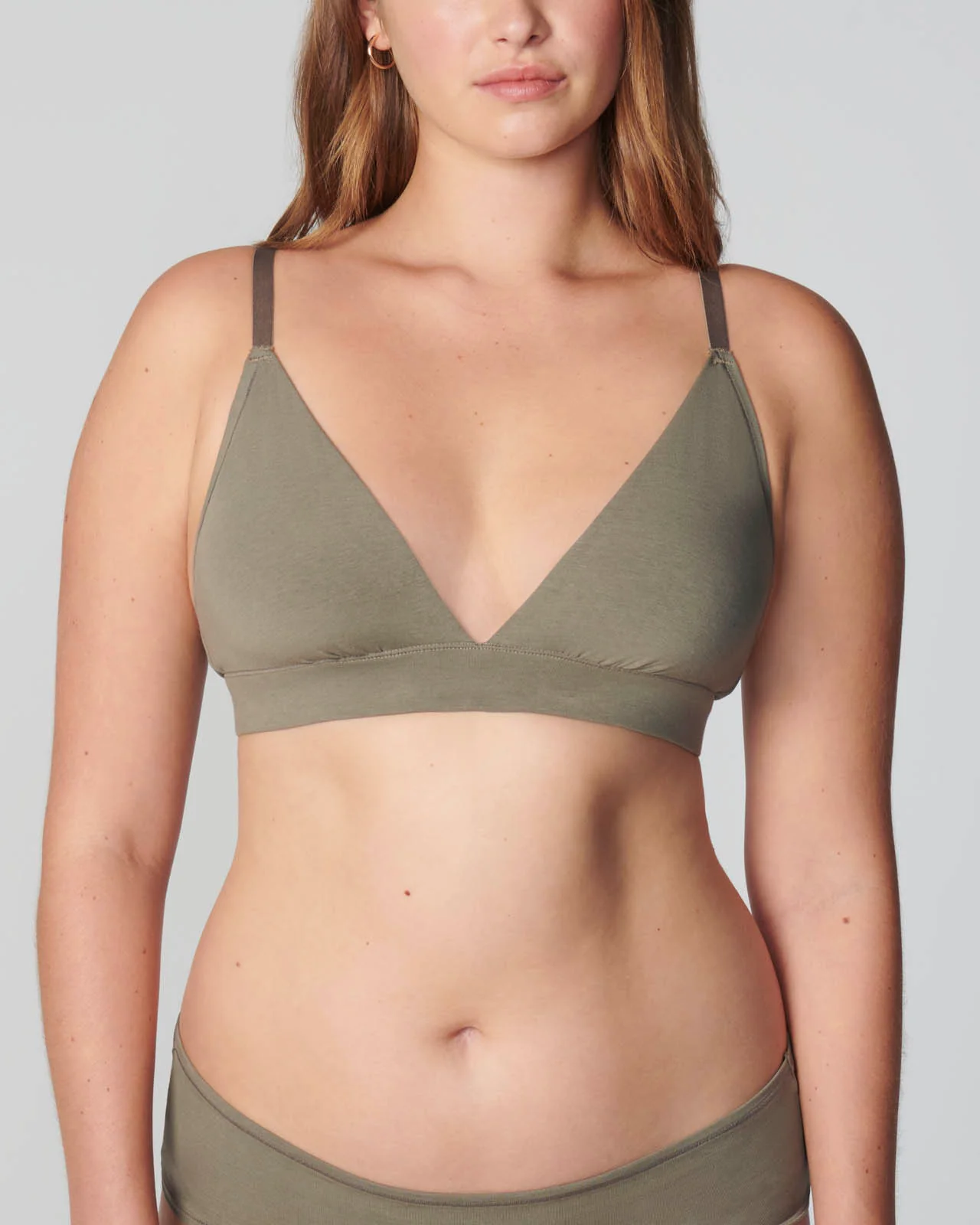 Softie Cotton Triangle Bralette - Image 14