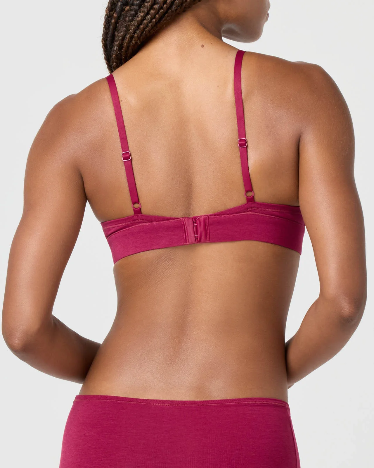 Softie Cotton Triangle Bralette - Image 36