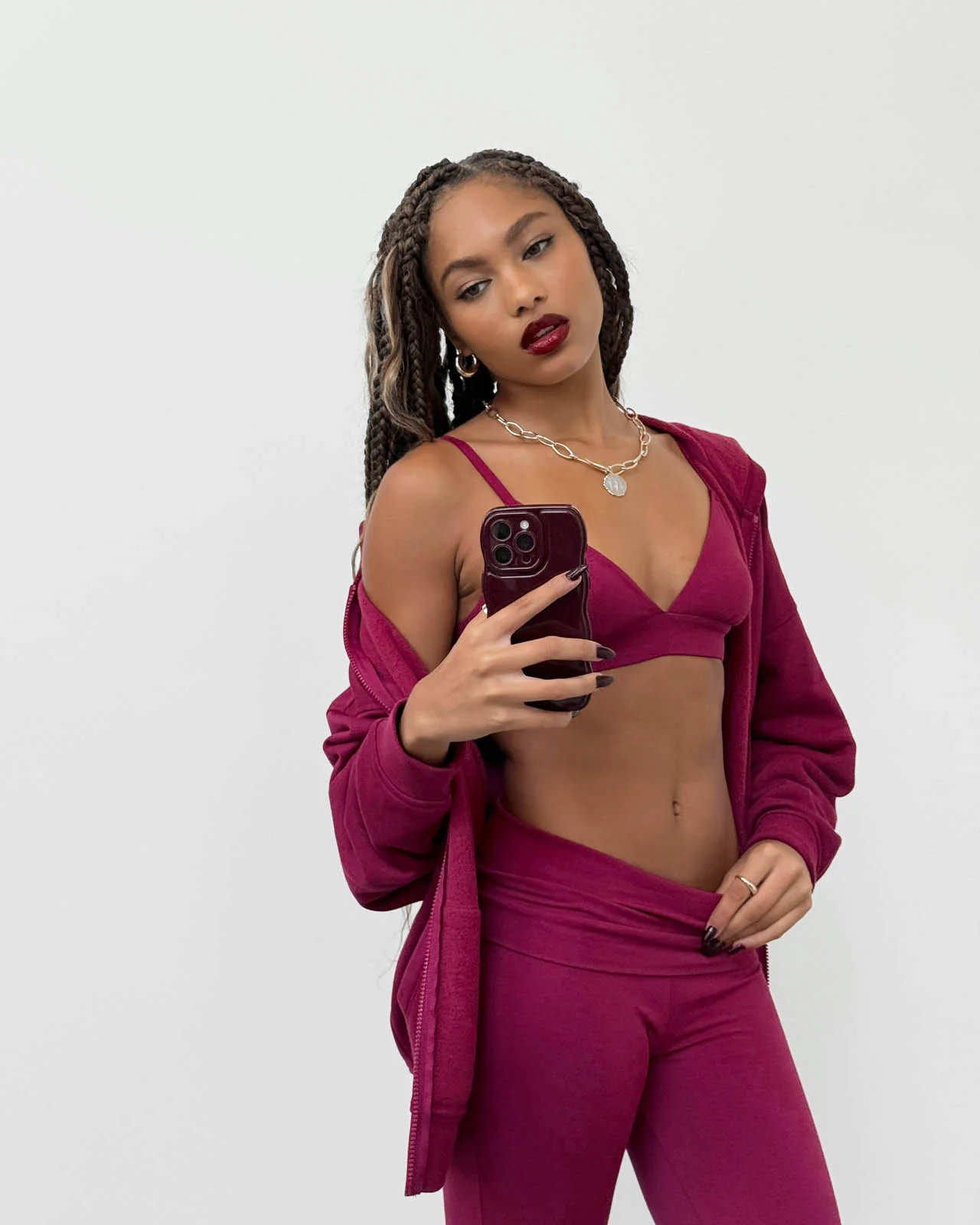 Softie Cotton Triangle Bralette - Image 37