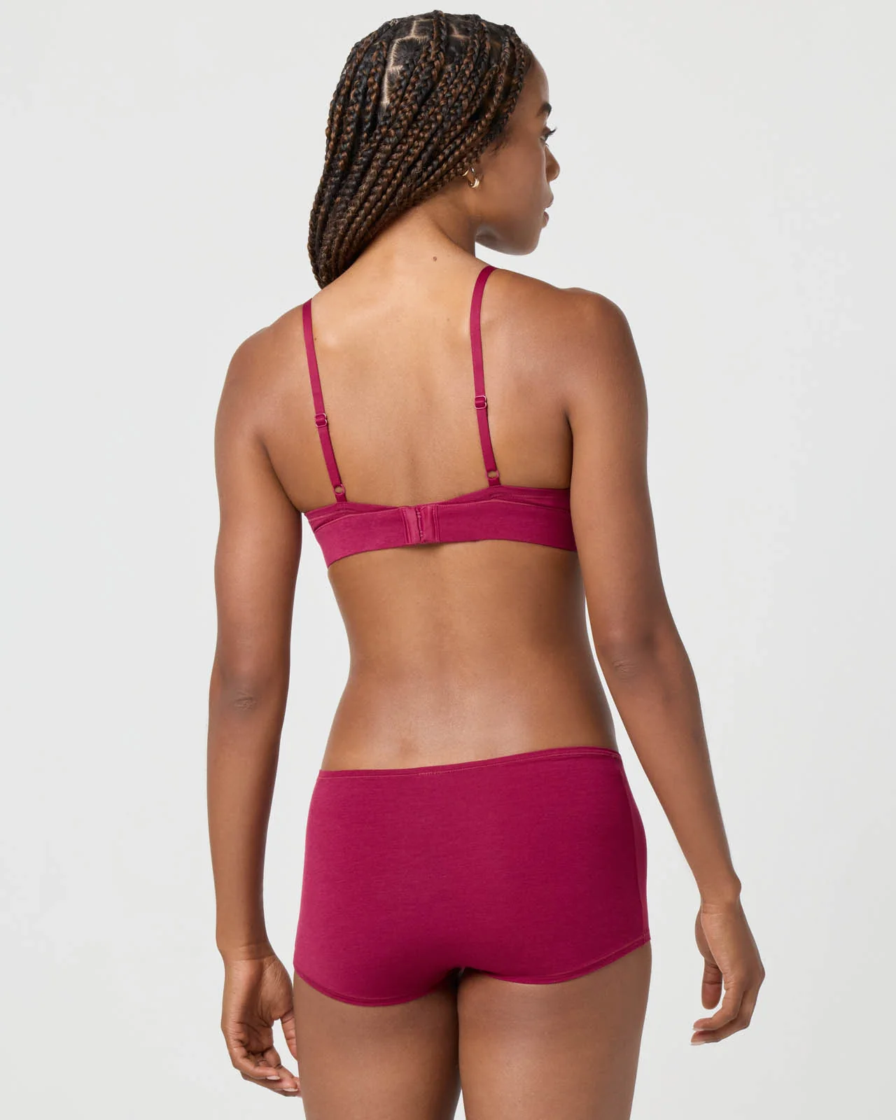 Softie Cotton Triangle Bralette - Image 39