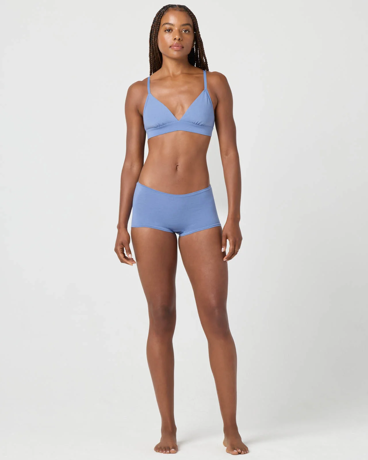 Softie Cotton Triangle Bralette - Image 46