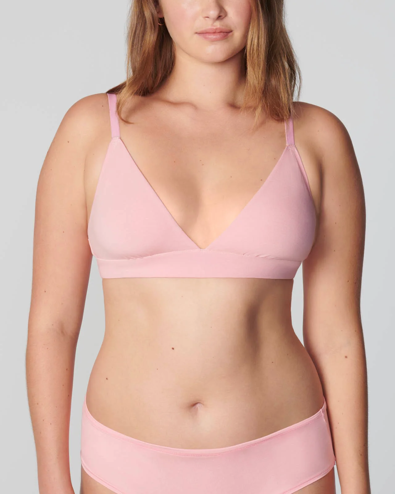 Softie Cotton Triangle Bralette - Image 9