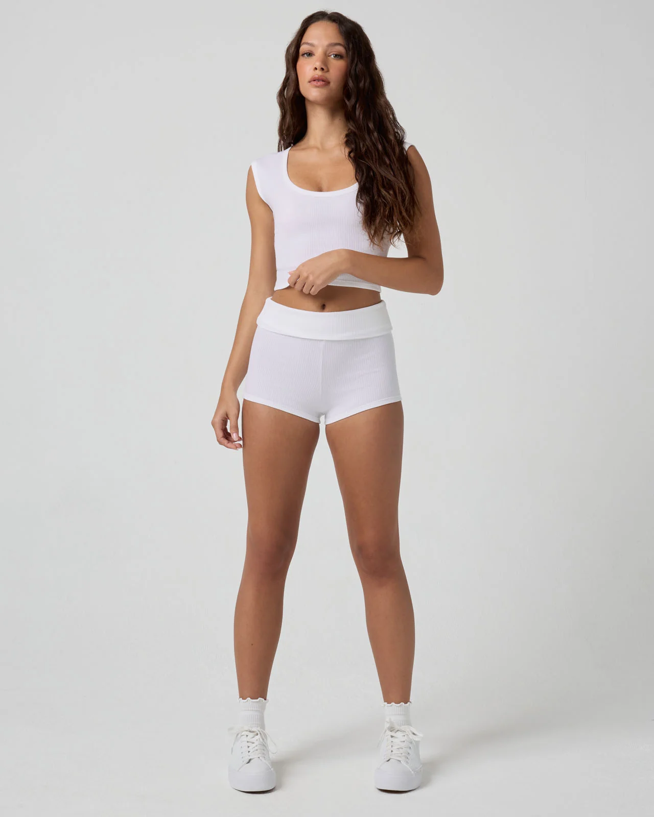 Softie Rib Shortie - Image 5