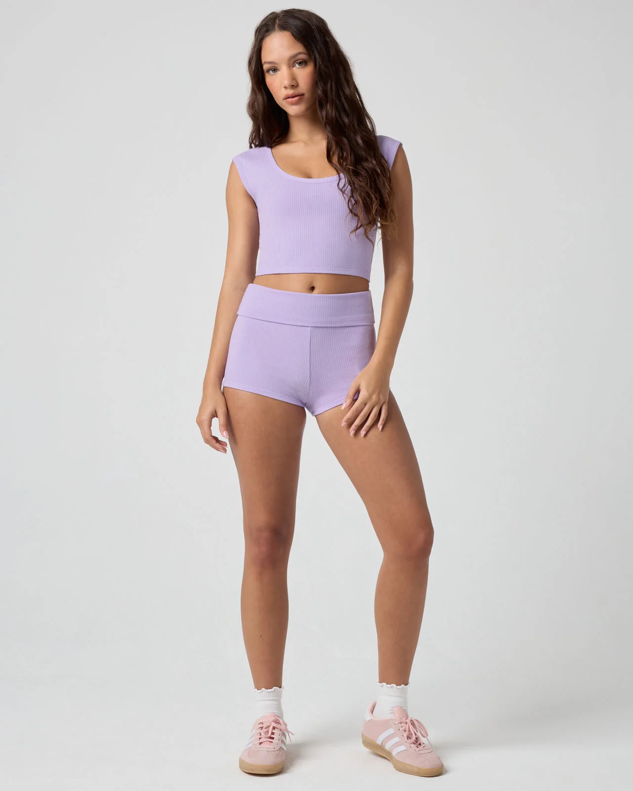 Softie Rib Shortie - Image 9