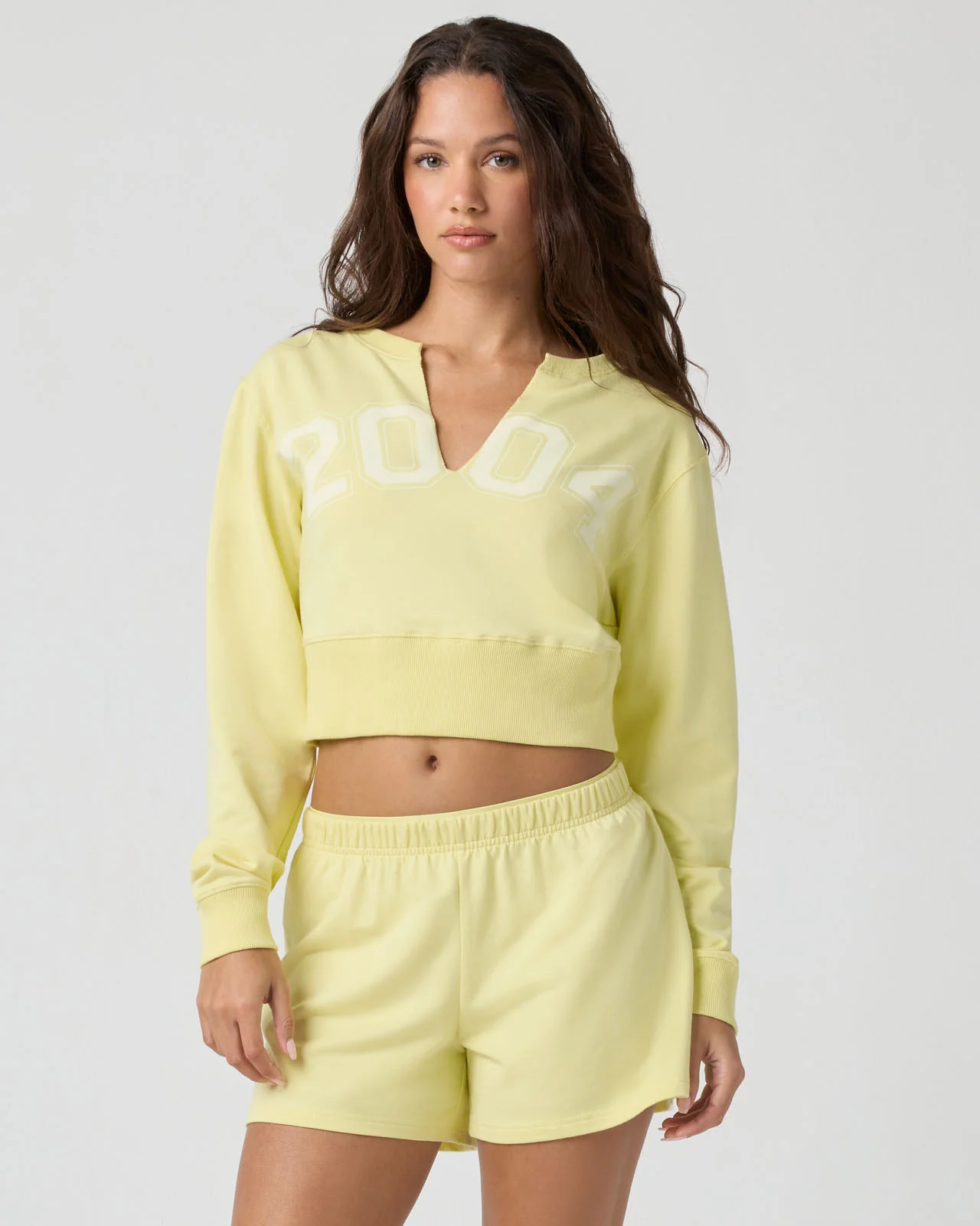 Sporty Terry 2004 Cropped Pullover - Image 14