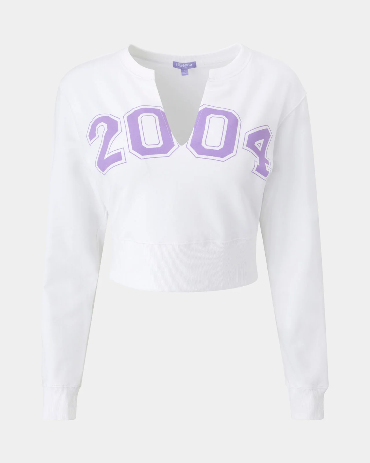 Sporty Terry 2004 Cropped Pullover - Image 6
