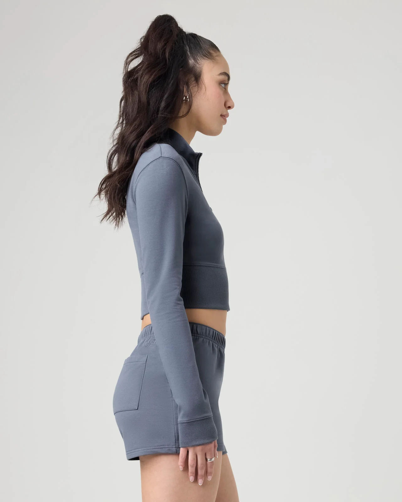 Sporty Terry Track Jacket - Image 48