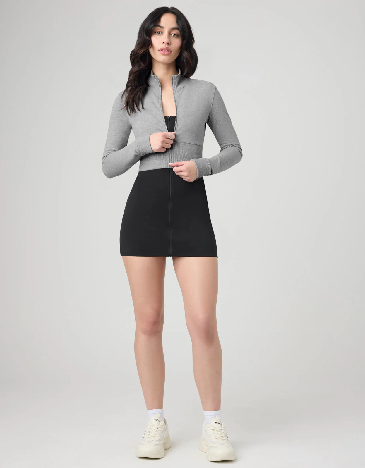 Sporty Terry Track Jacket - Image 53