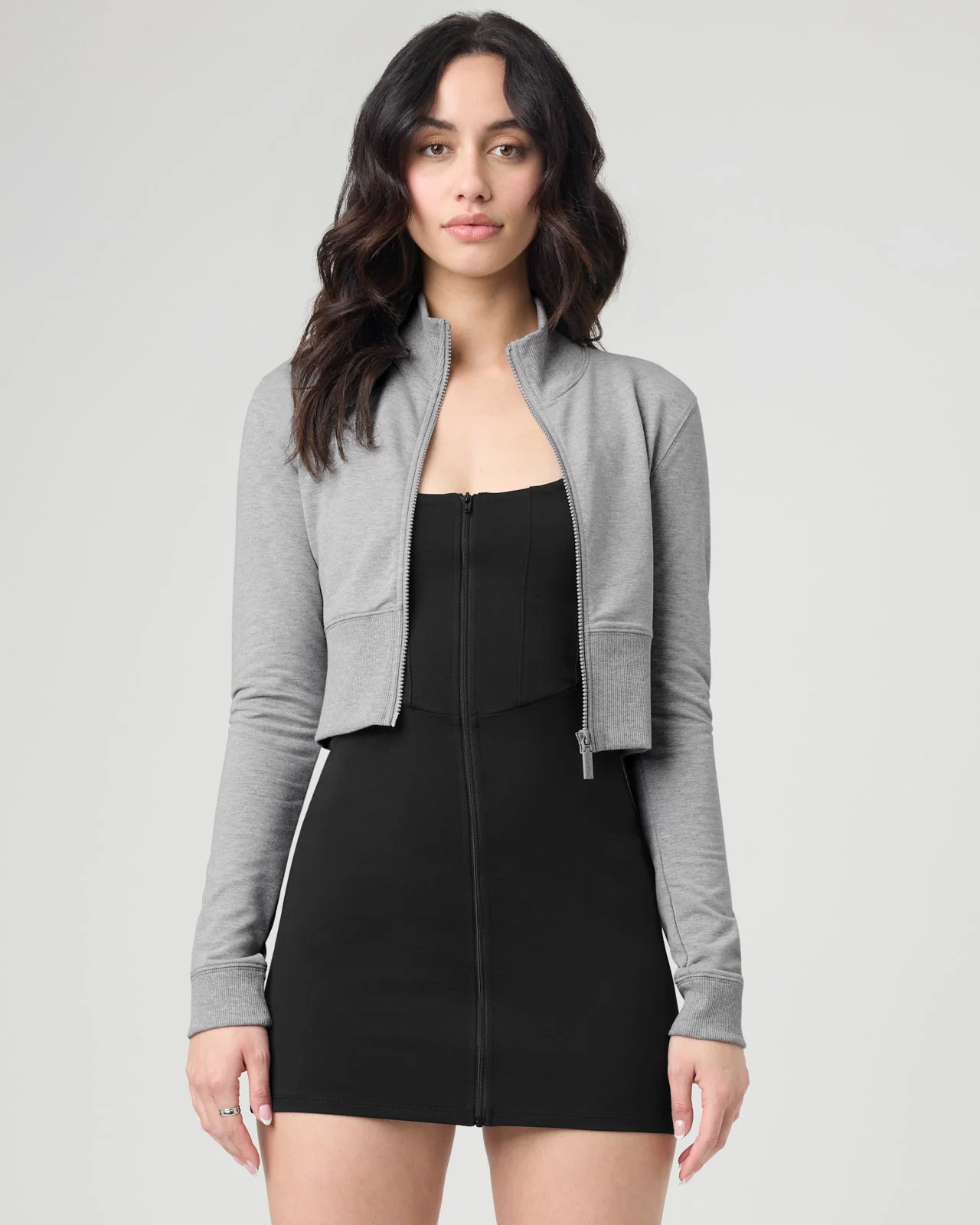 Sporty Terry Track Jacket - Image 54