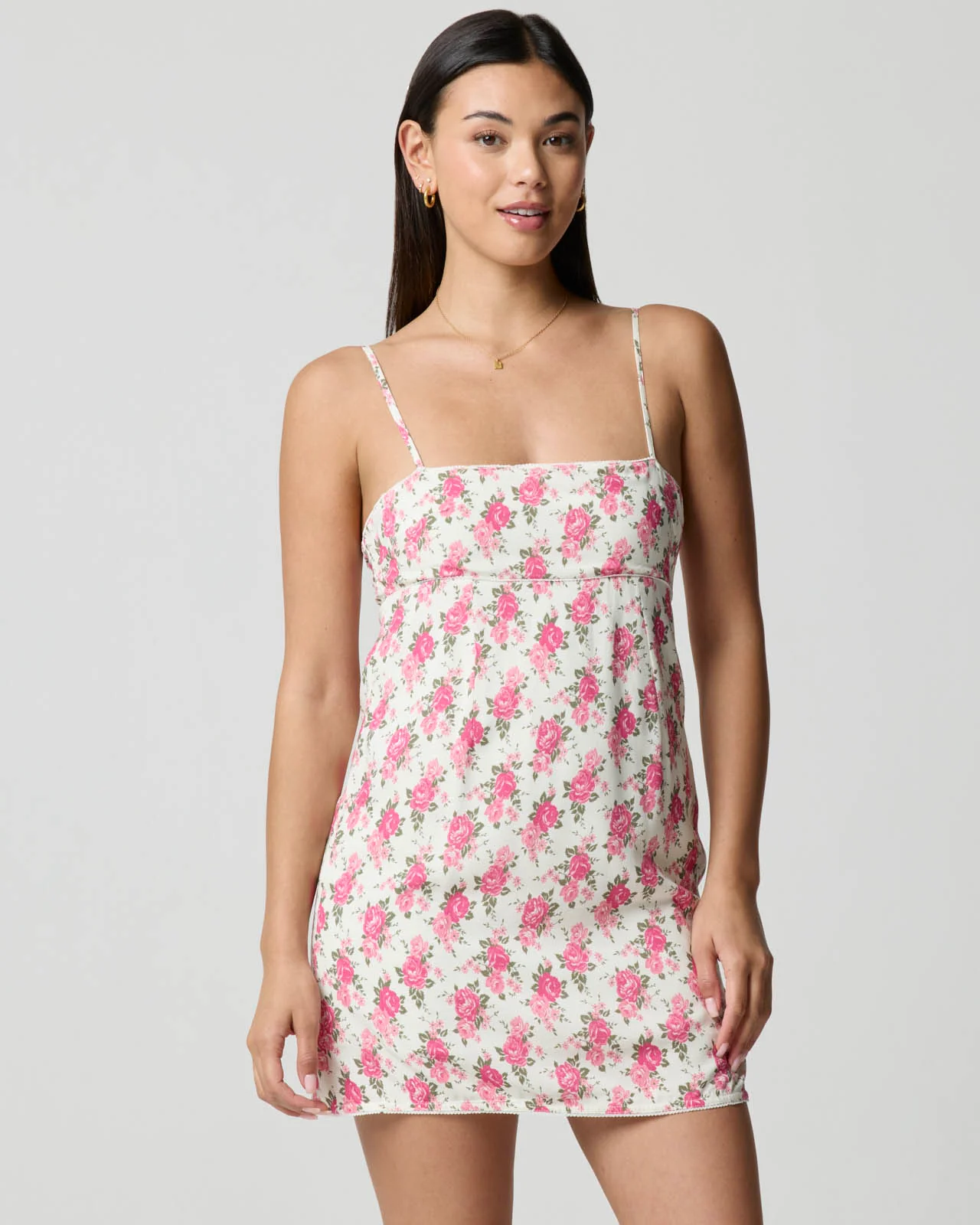 Square Neck Mini Dress - Image 15