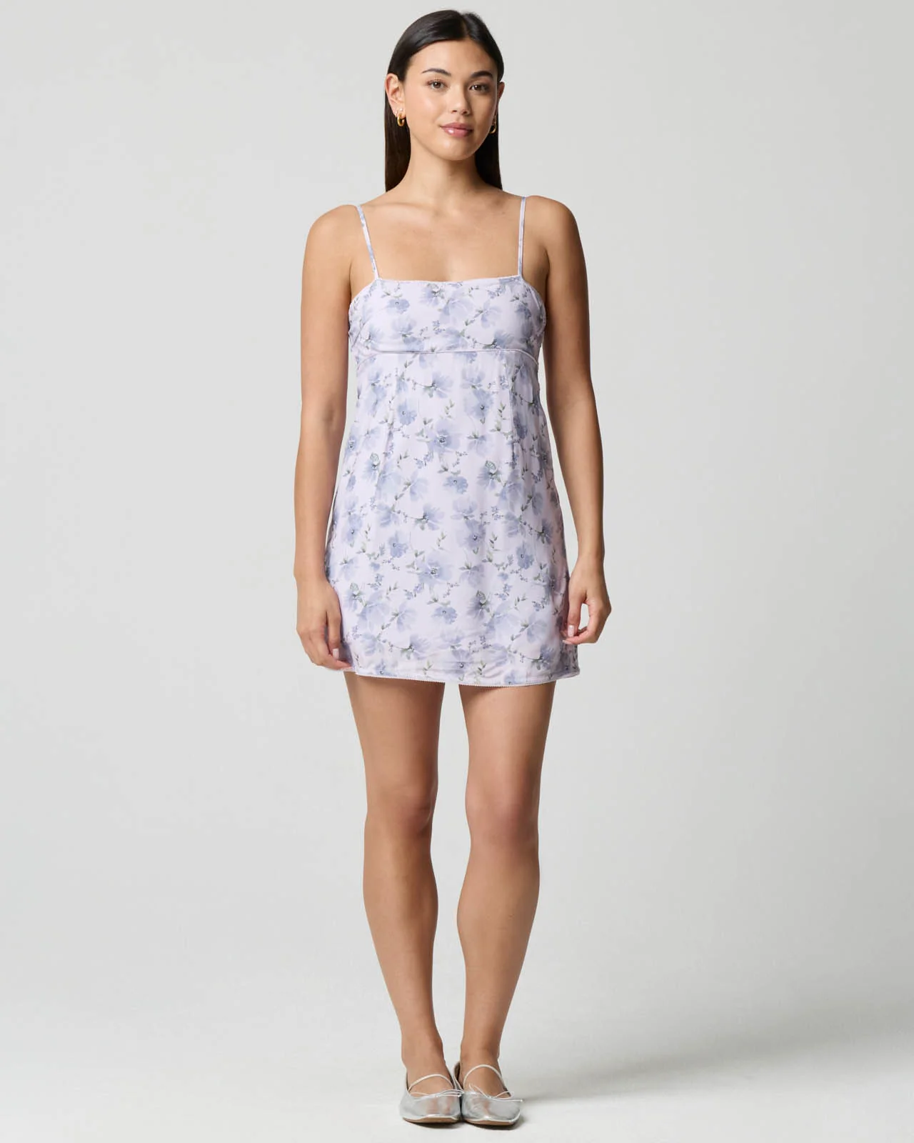 Square Neck Mini Dress - Image 8