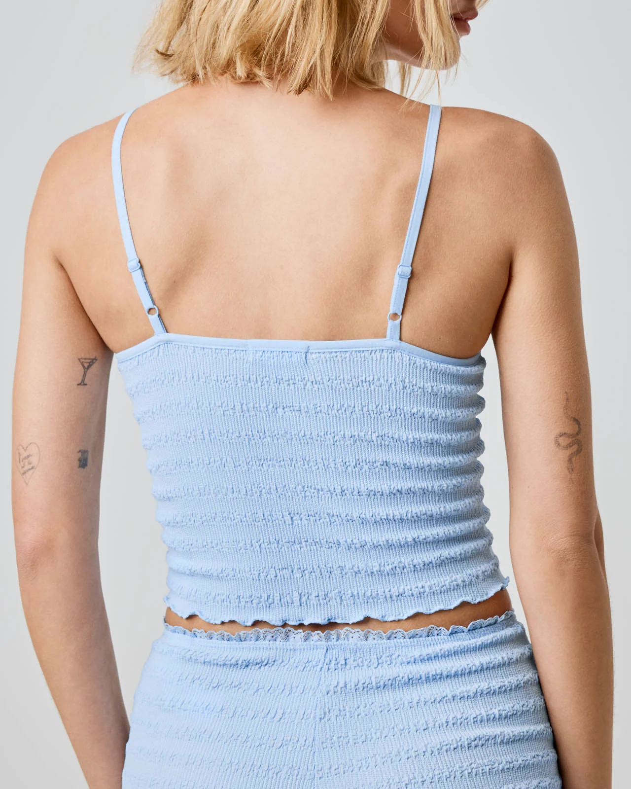 Stretch Seersucker Cami - Image 36