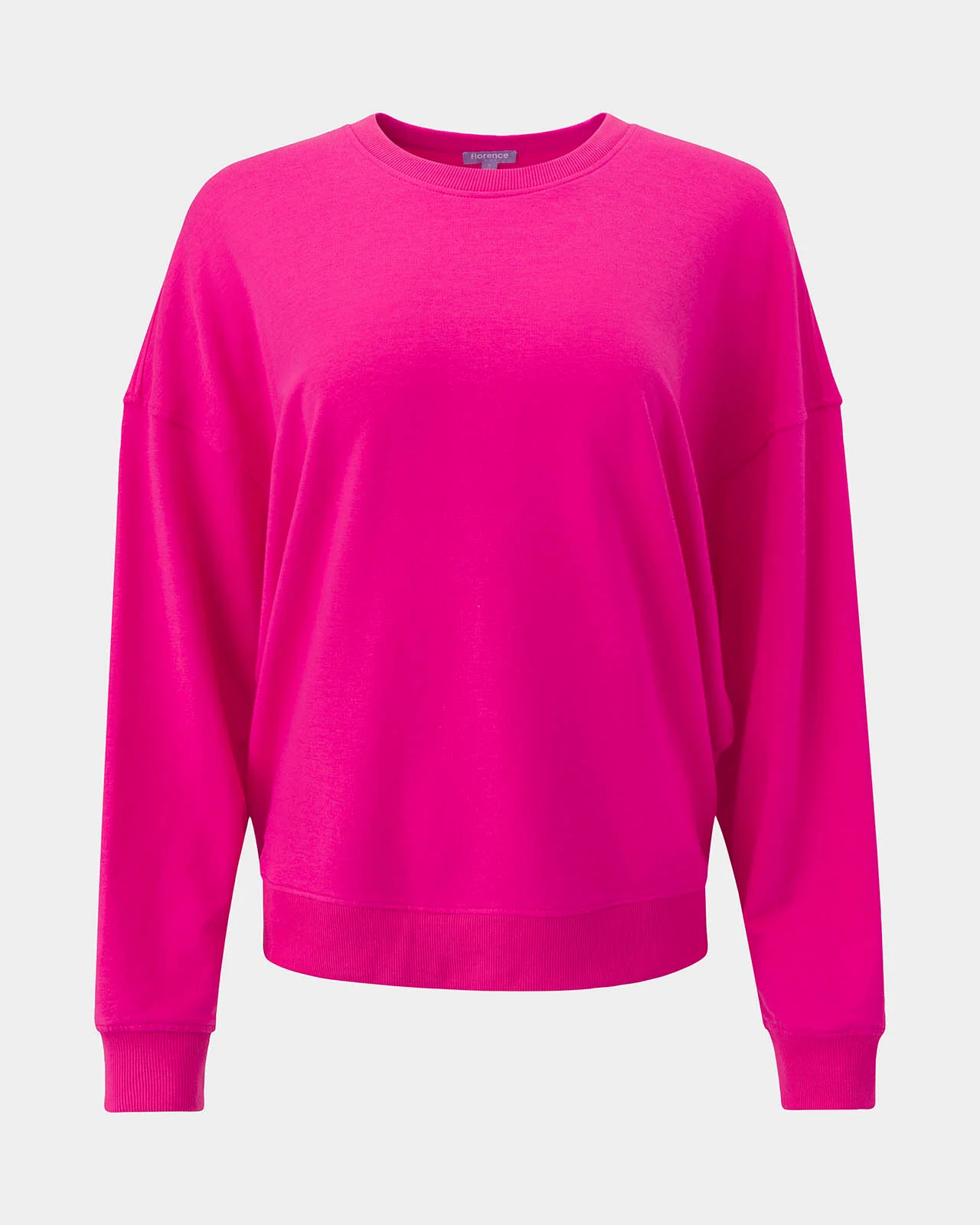 Sporty Terry Oversized Sweatshirt - Image 10