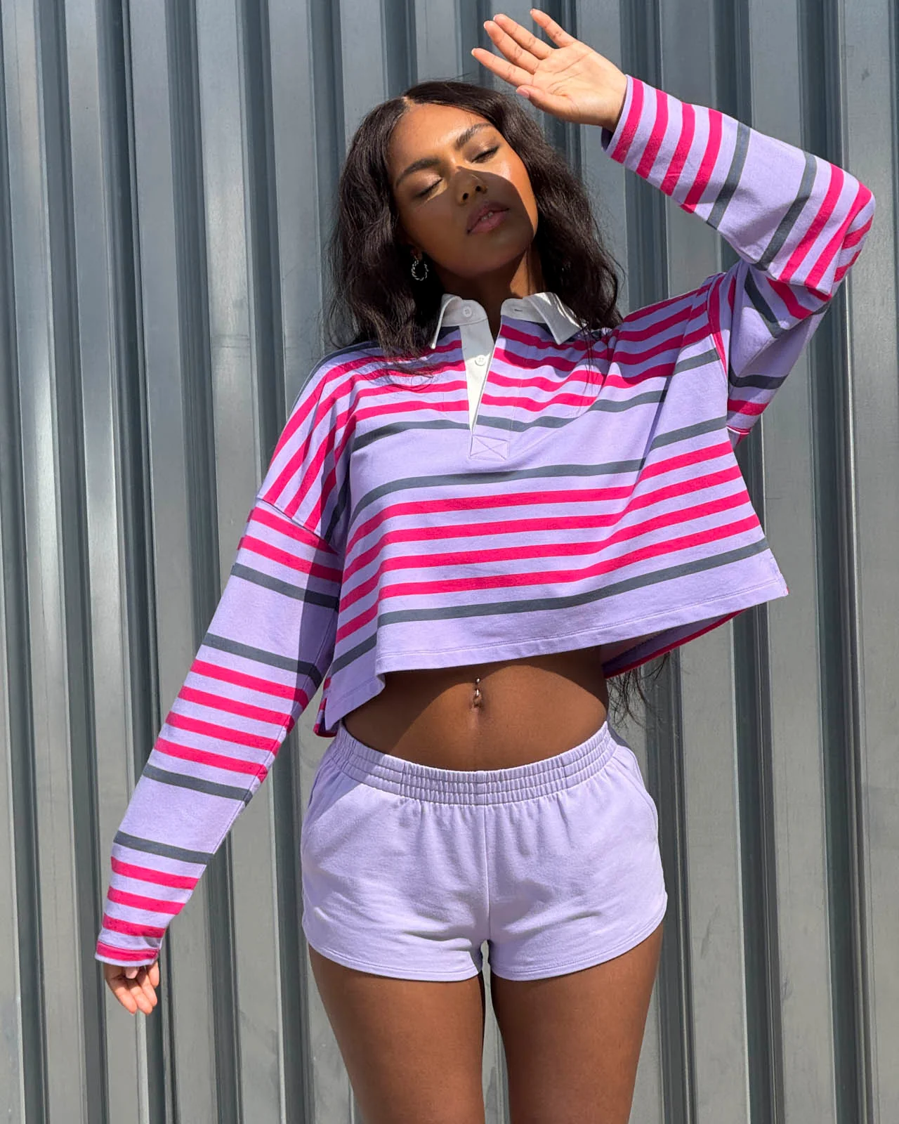 Sporty Terry Shortie - Image 13