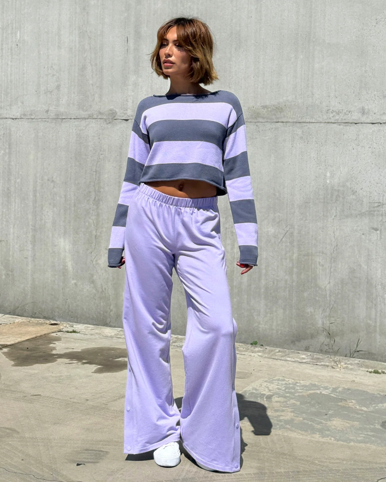 Sporty Terry Snap Pant - Image 5