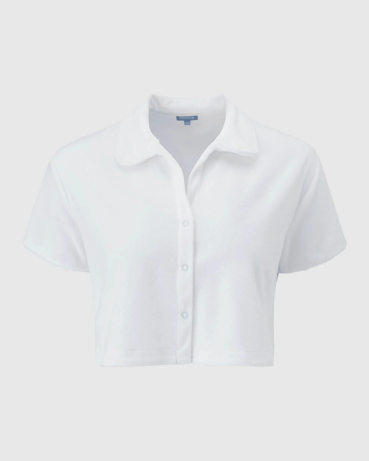 Terry Towel Button Up - Image 10