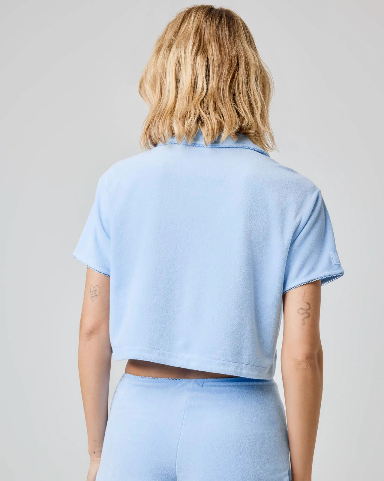 Terry Towel Button Up - Image 41