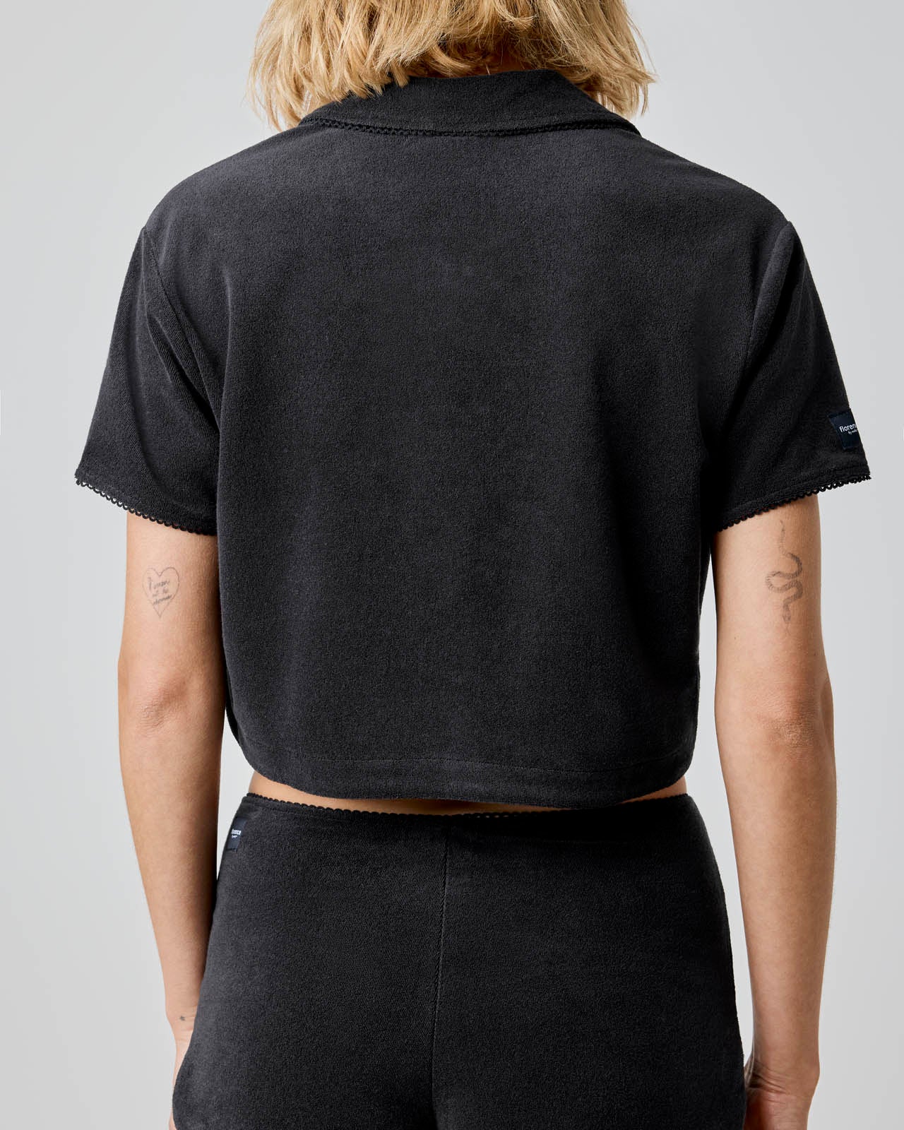 Terry Towel Button Up - Image 7