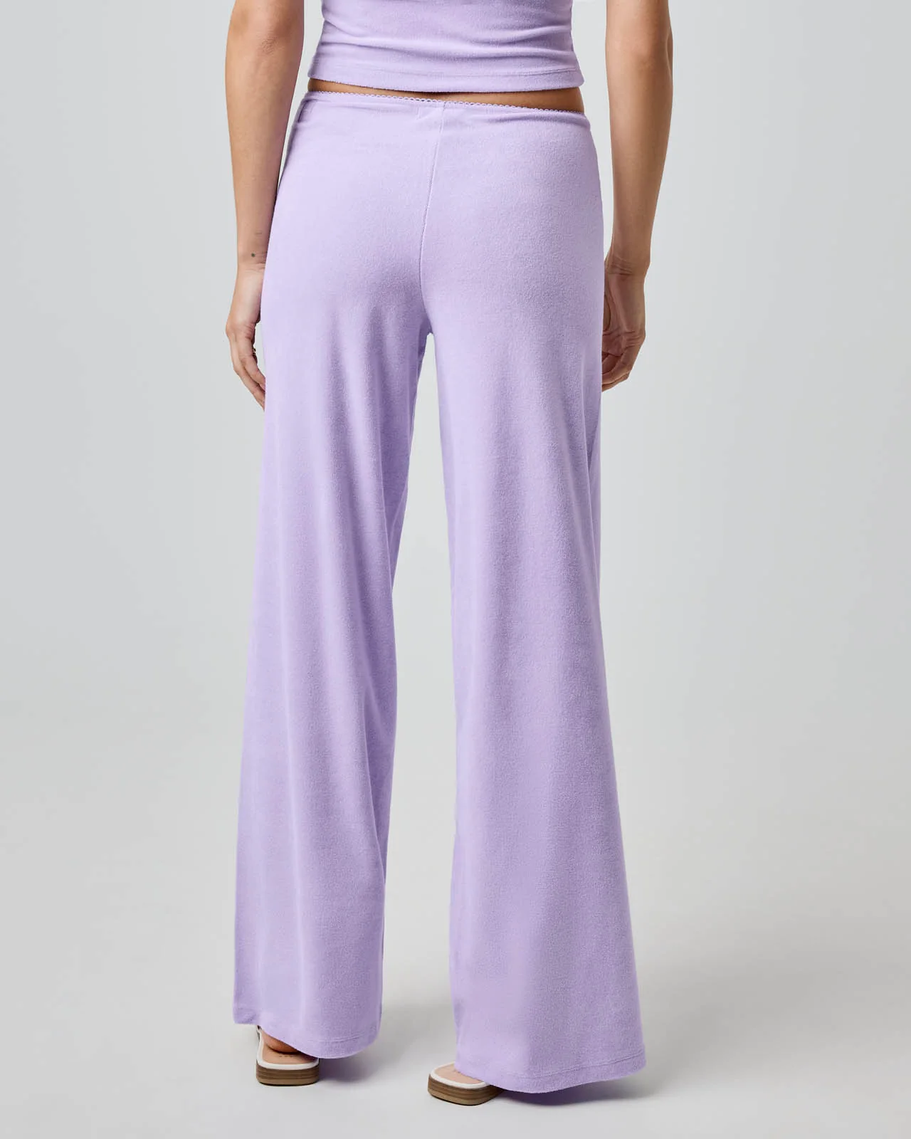 Terry Towel Wide Leg Pant - Image 20