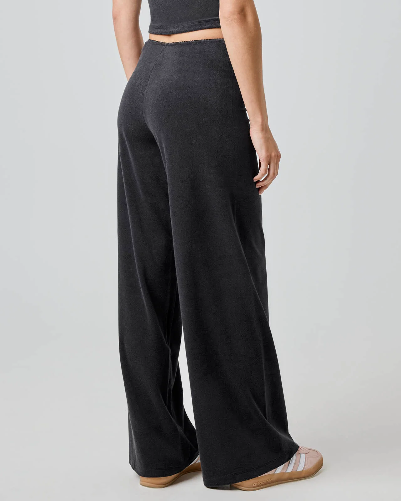Terry Towel Wide Leg Pant - Image 6