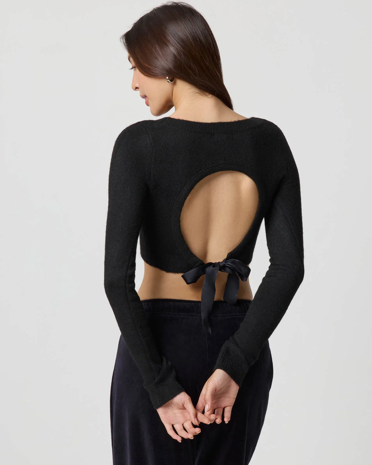 Tie Back Bow Pullover - Image 3