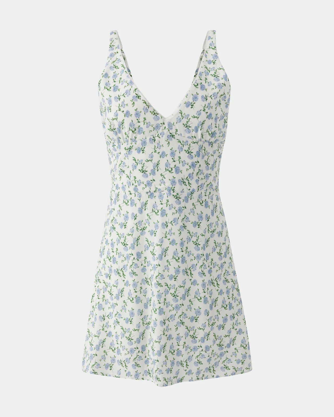 V-Neck Mini Dress - Image 12
