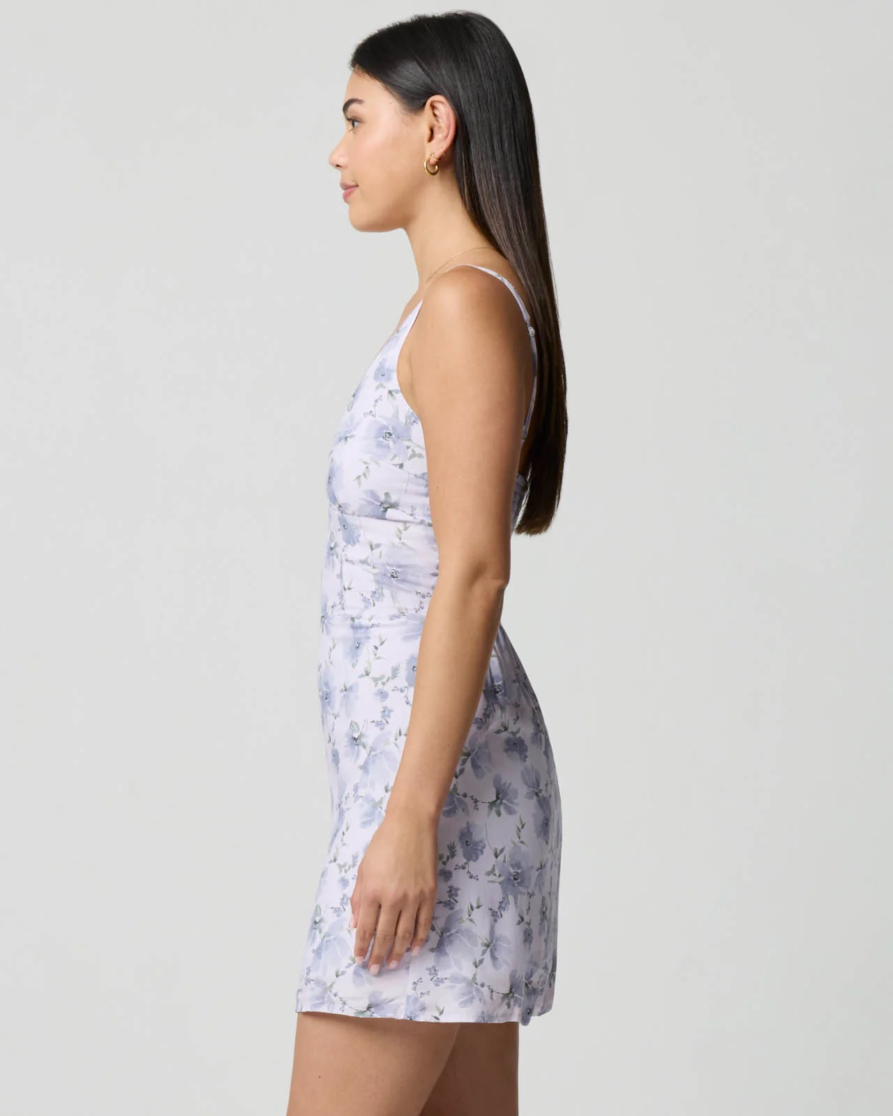 V-Neck Mini Dress - Image 7