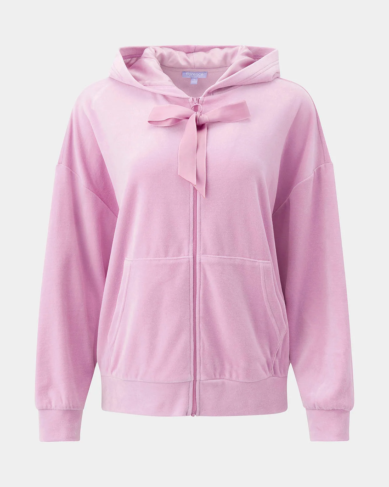 Velour Bow Hoodie - Image 25