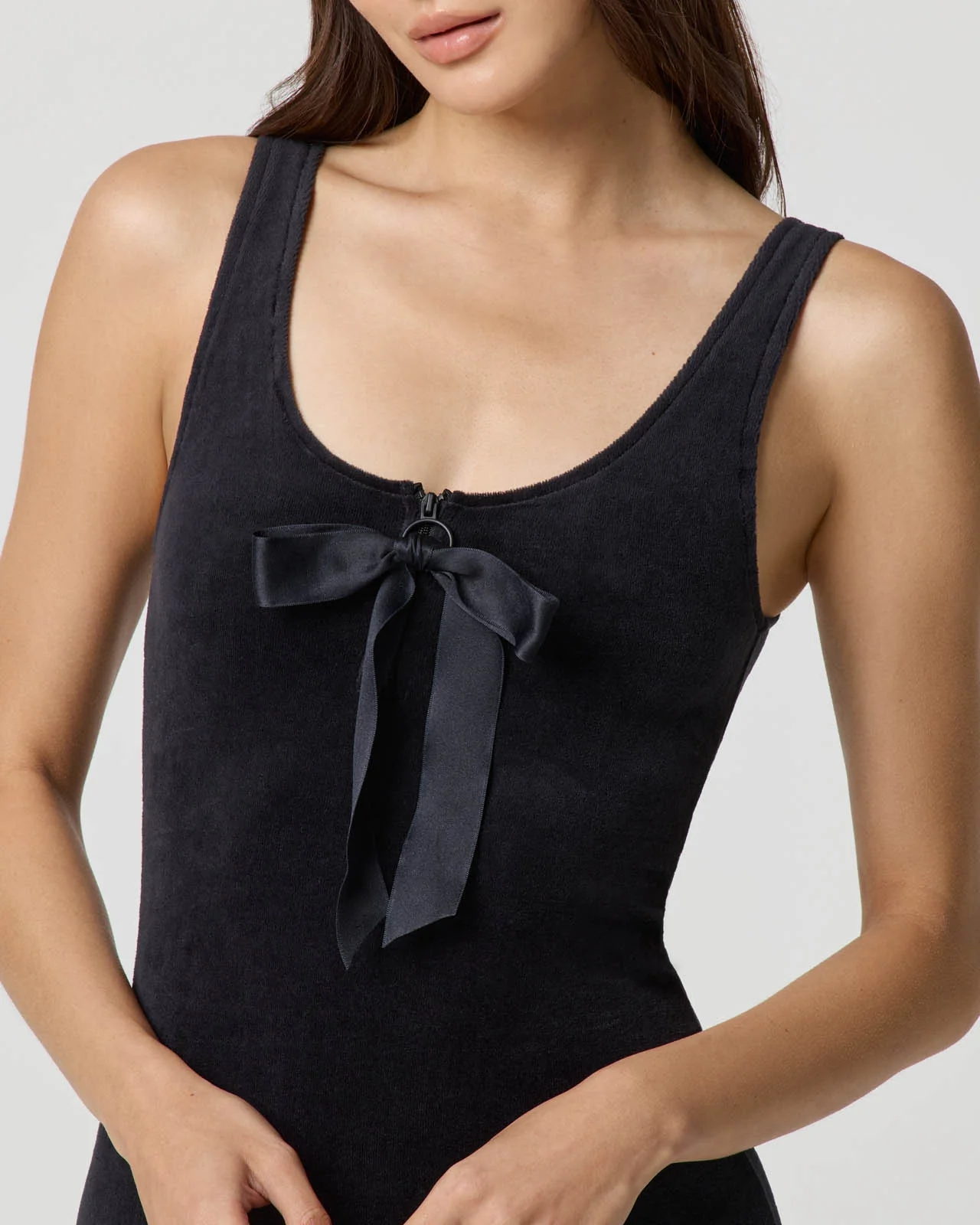 Velour Tank Dress - Image 19
