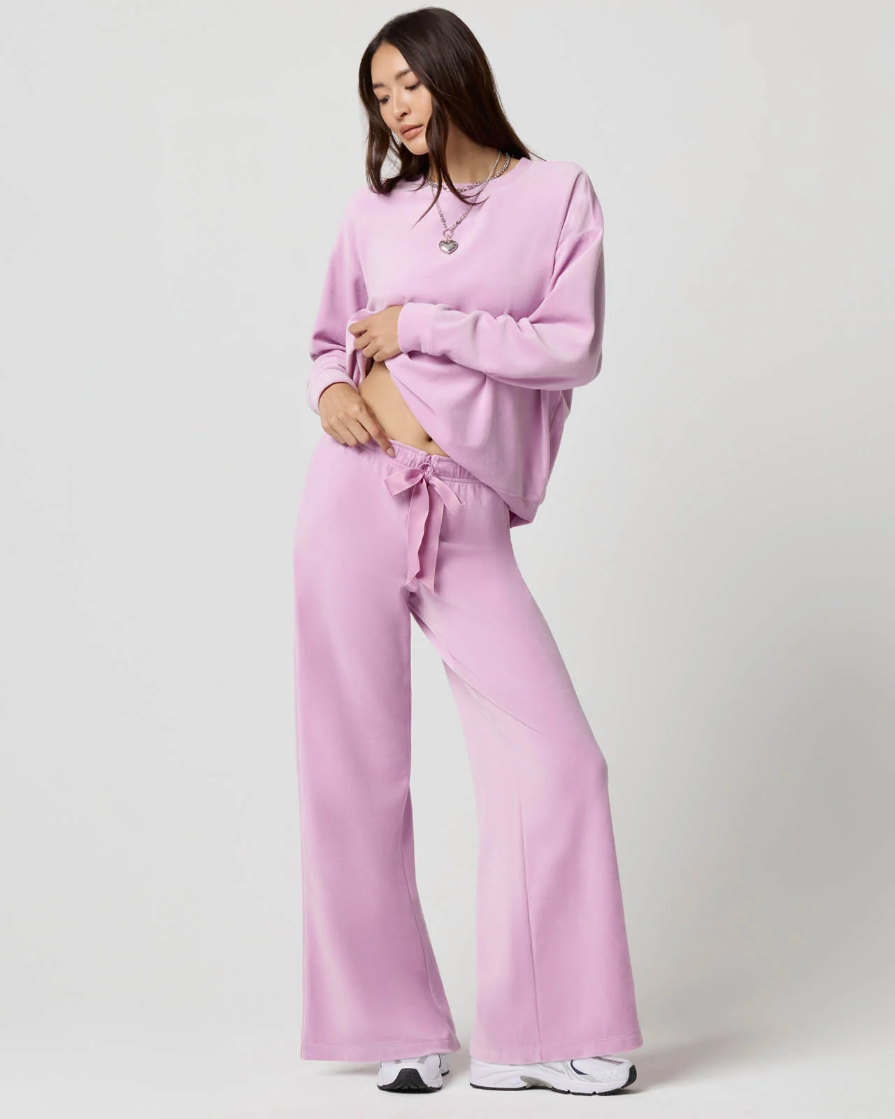 Velour Wide Leg Pant - Image 31