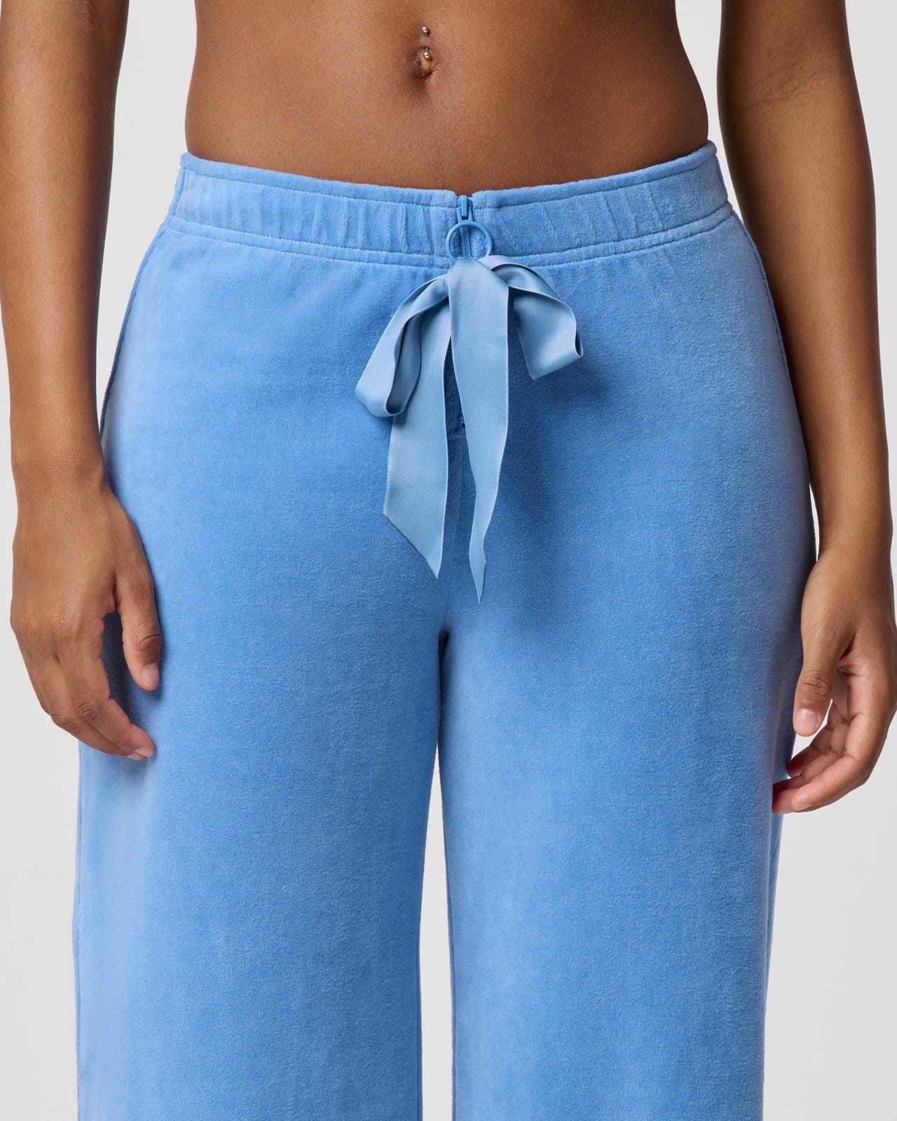 Velour Wide Leg Pant - Image 36