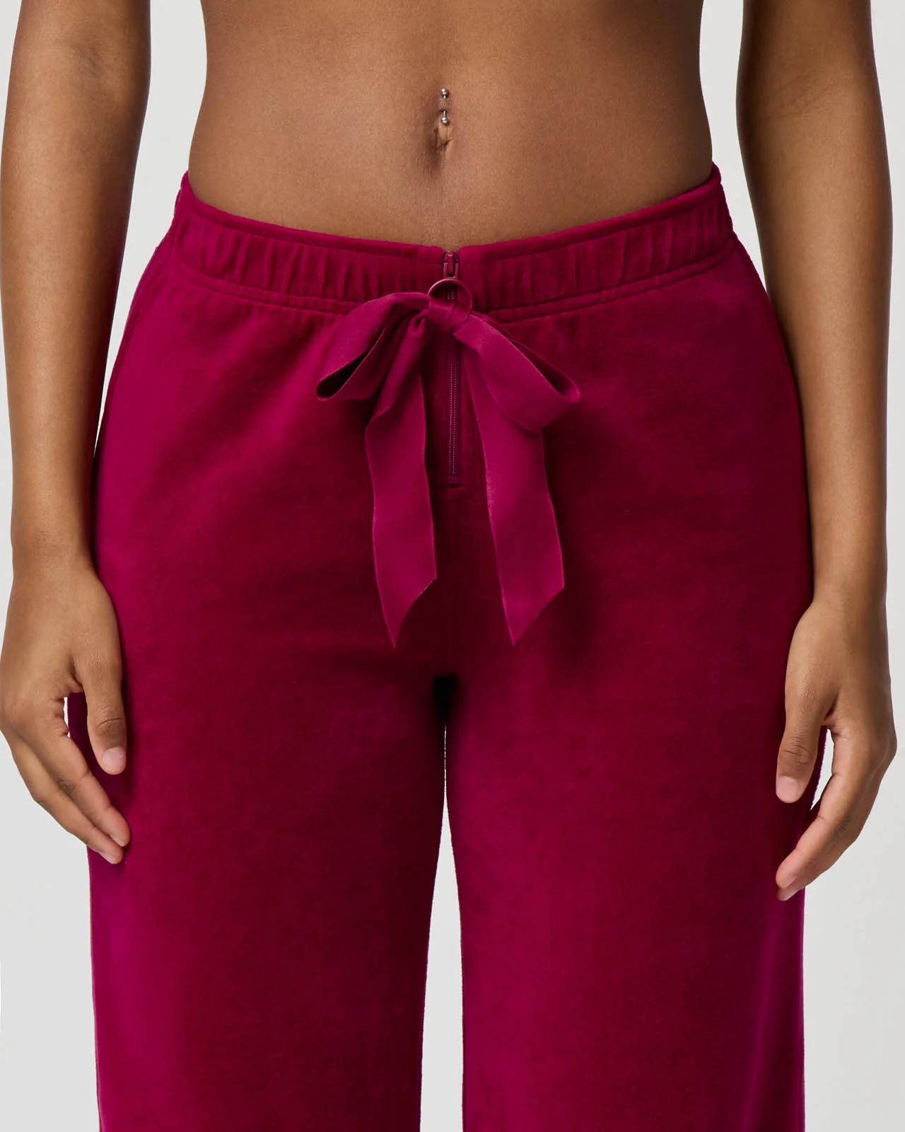 Velour Wide Leg Pant - Image 6