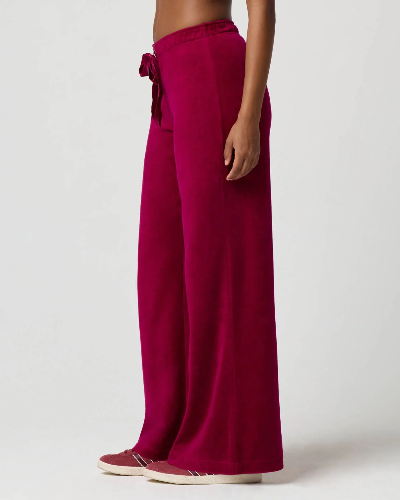 Velour Wide Leg Pant - Image 8