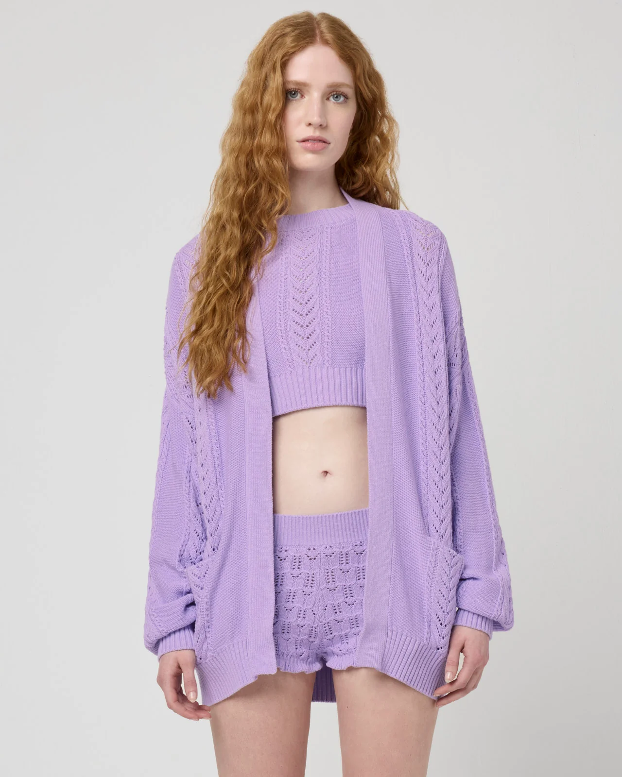 Villa Knit Oversized Cardi - Image 10