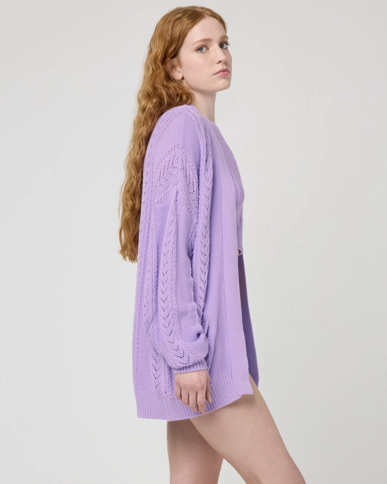 Villa Knit Oversized Cardi - Image 13