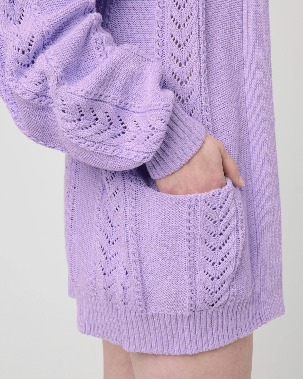 Villa Knit Oversized Cardi - Image 16