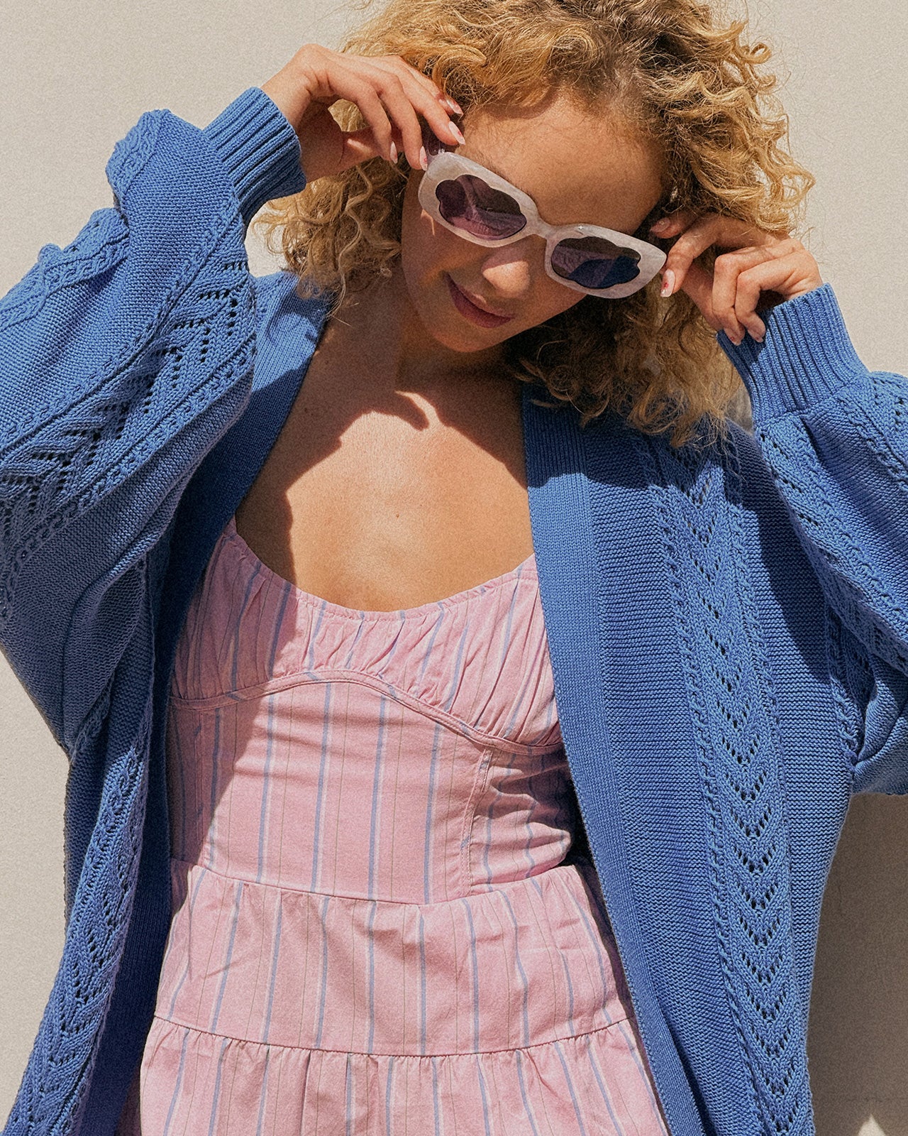 Villa Knit Oversized Cardi - Image 19