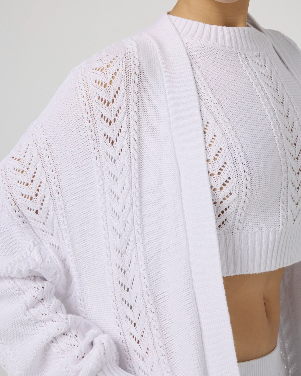 Villa Knit Oversized Cardi - Image 4