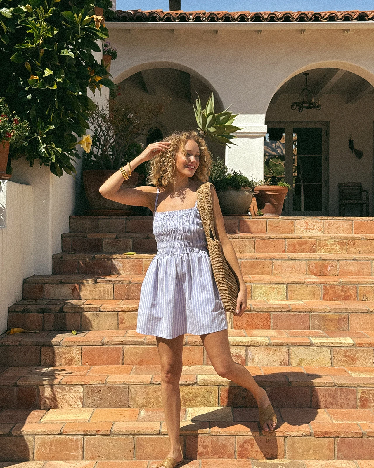 Villa Poplin Smock Dress - Image 10