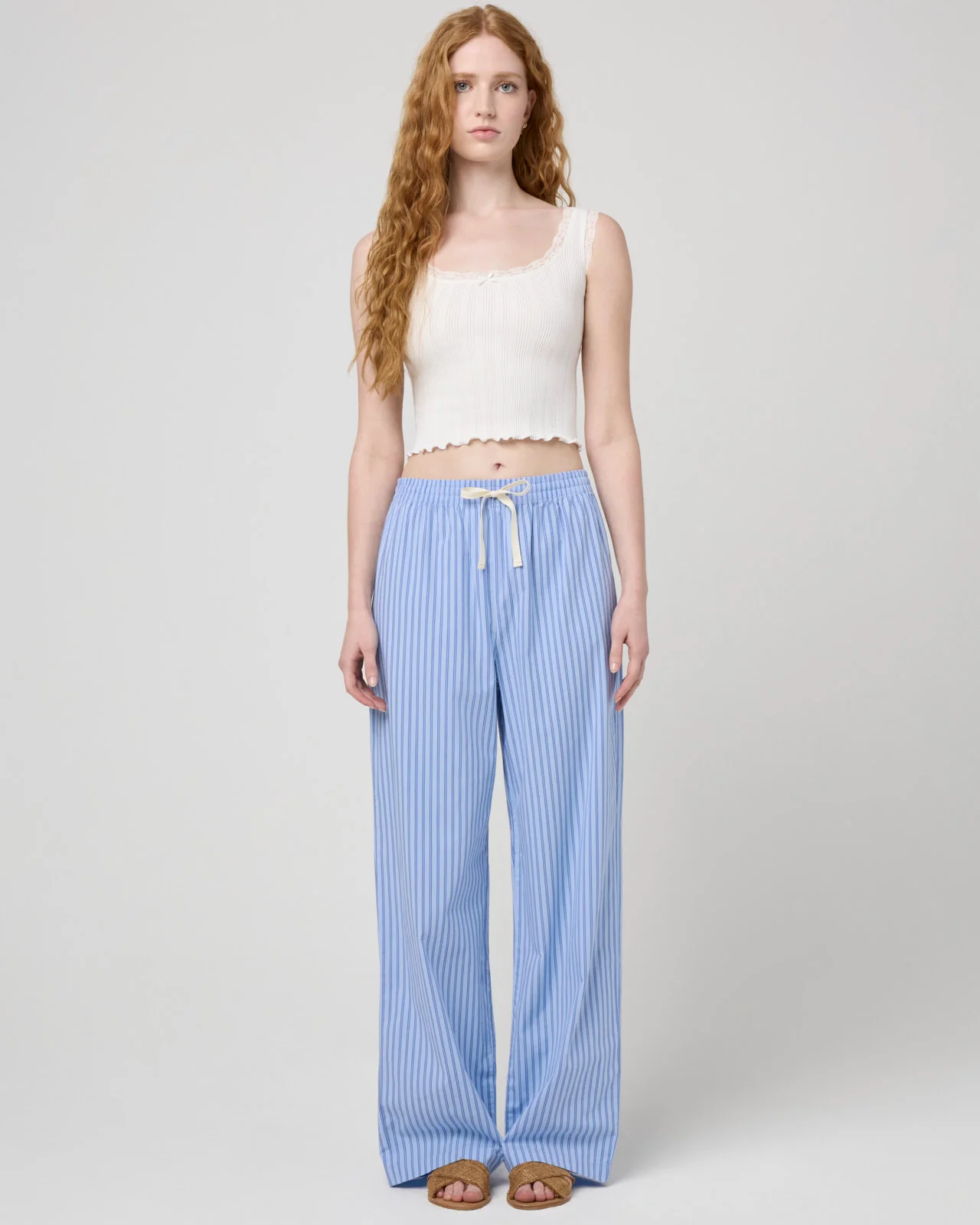 Villa Poplin Stripe Pant - Image 23