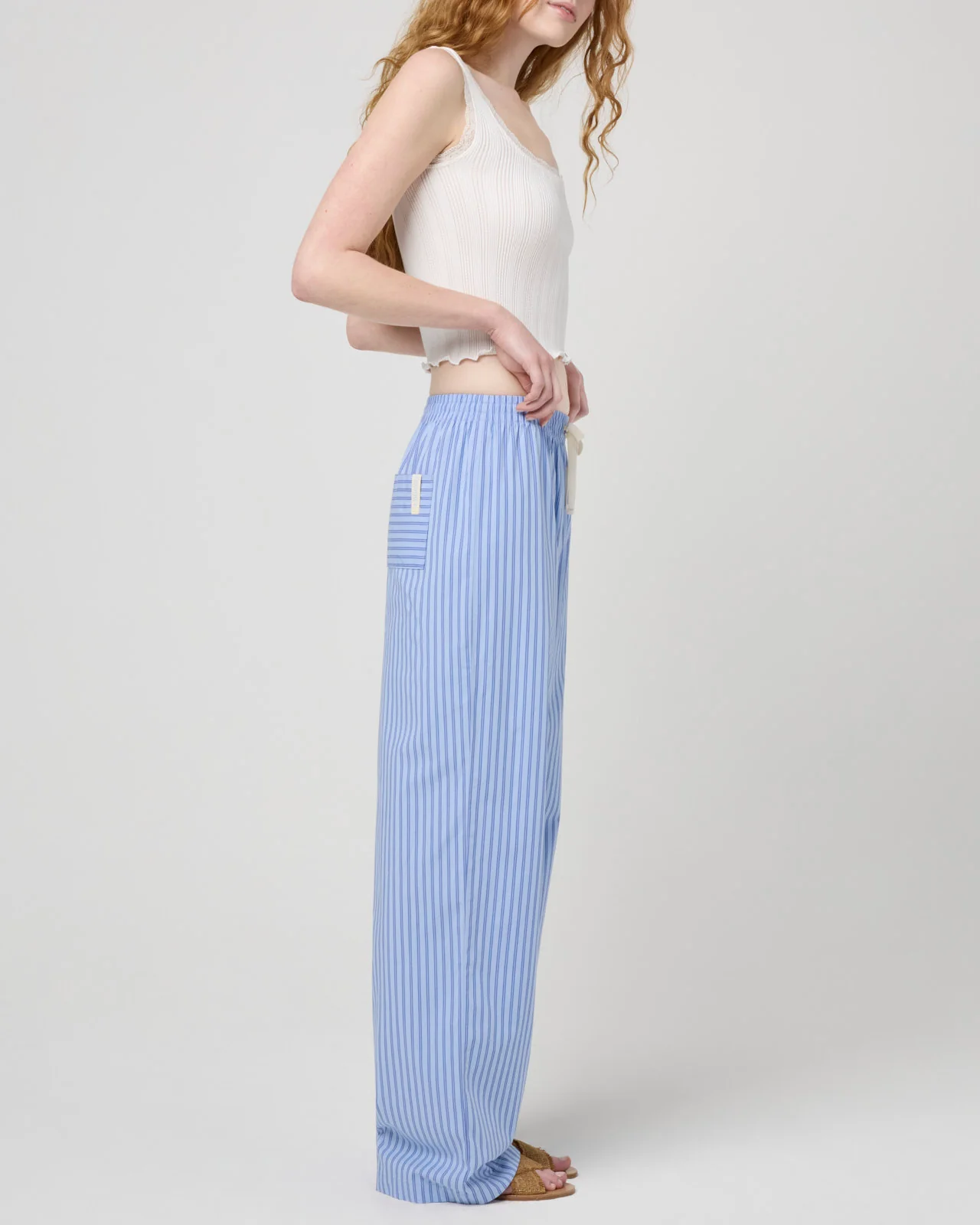 Villa Poplin Stripe Pant - Image 25