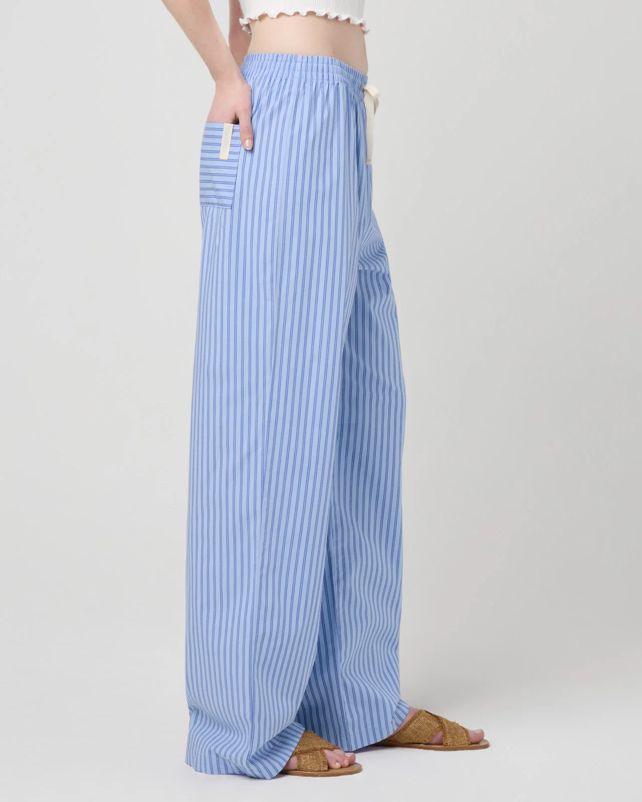 Villa Poplin Stripe Pant - Image 26