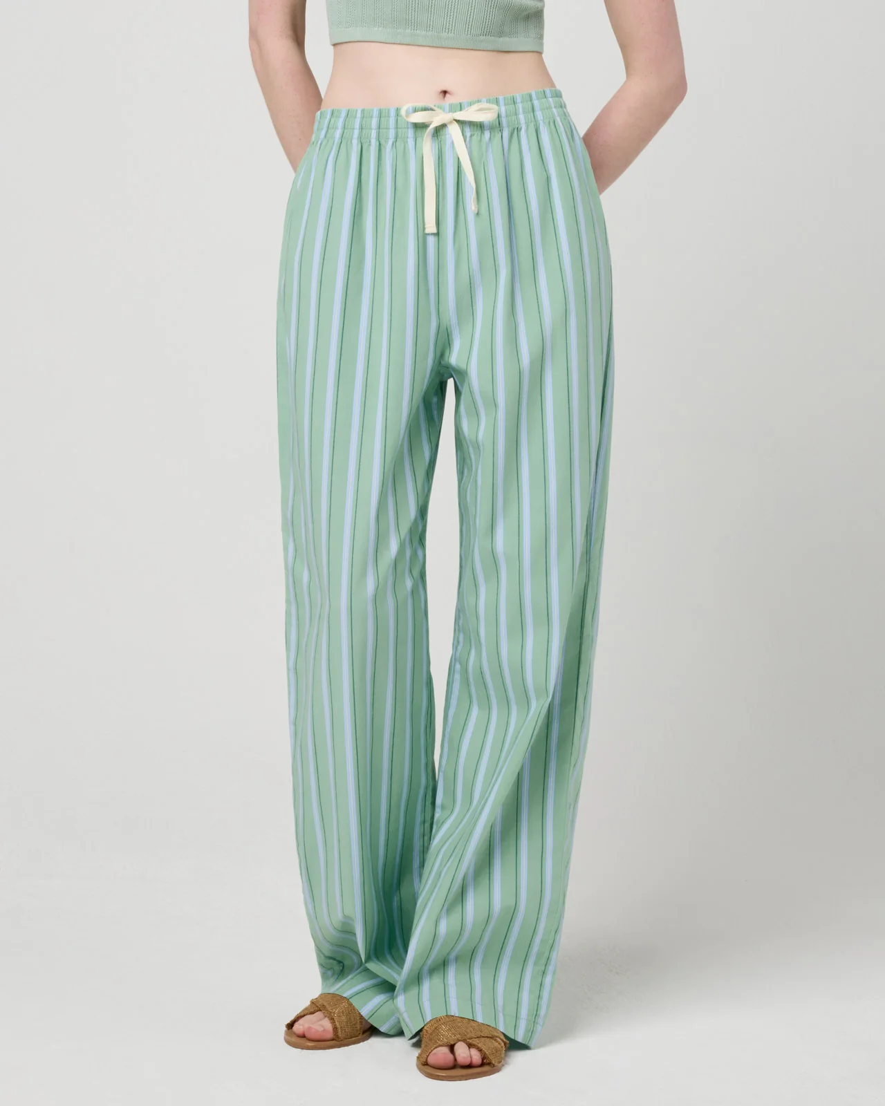 Villa Poplin Stripe Pant - Image 3