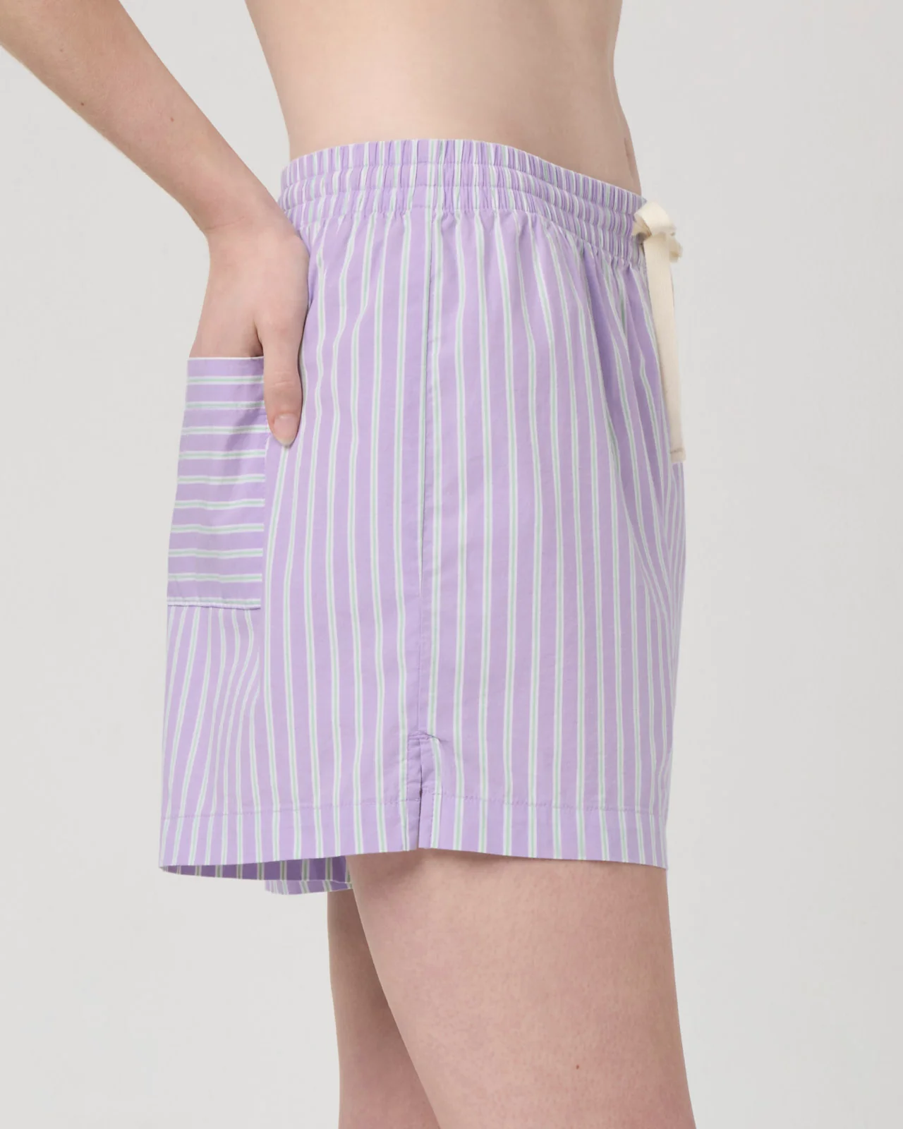 Villa Poplin Stripe Short - Image 14