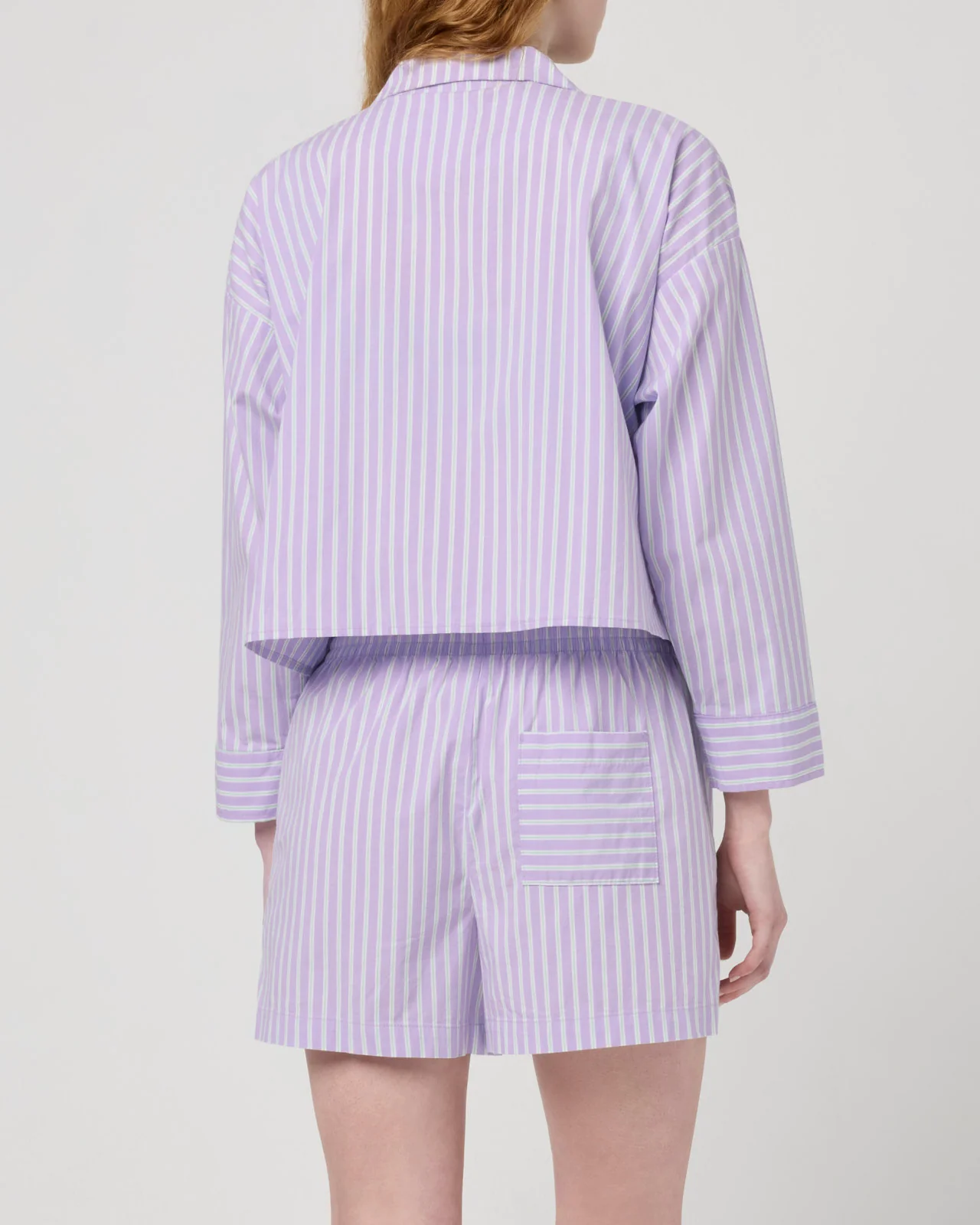 Villa Poplin Stripe Short - Image 15