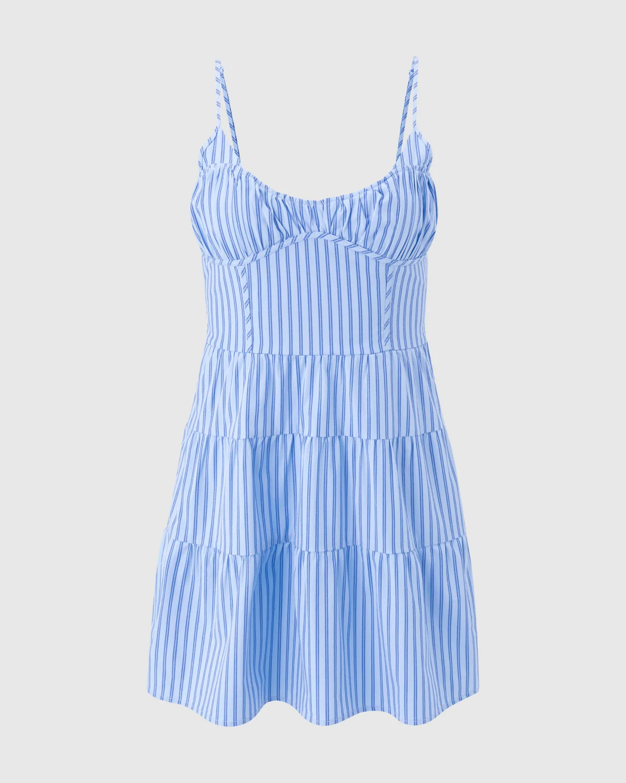 Villa Poplin Tier Dress - Image 11