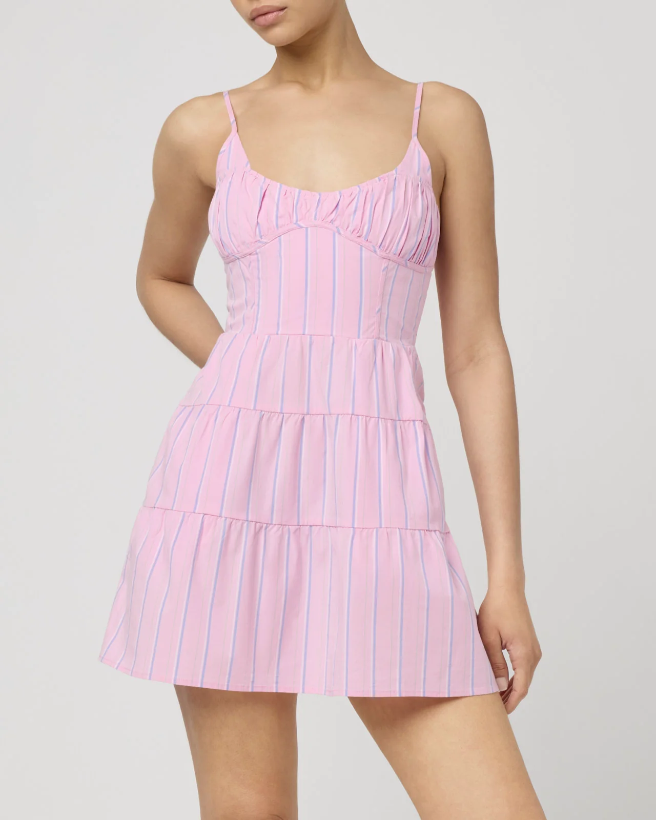 Villa Poplin Tier Dress - Image 5