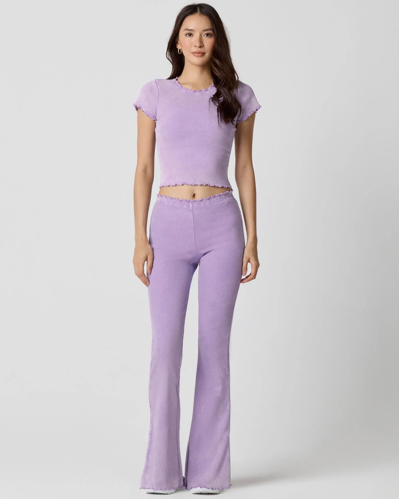 Washed Rib Crop Tee - Image 15